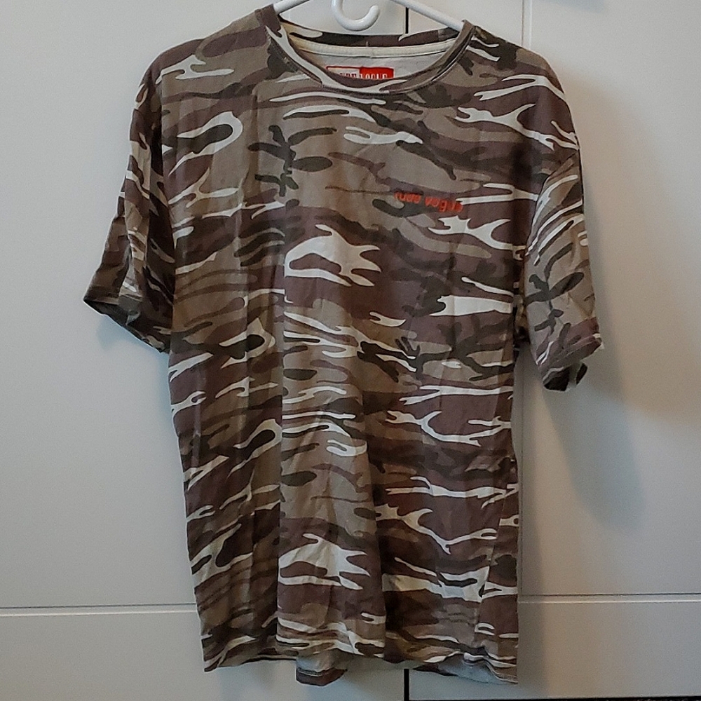 Rude Vogue Camo Tee